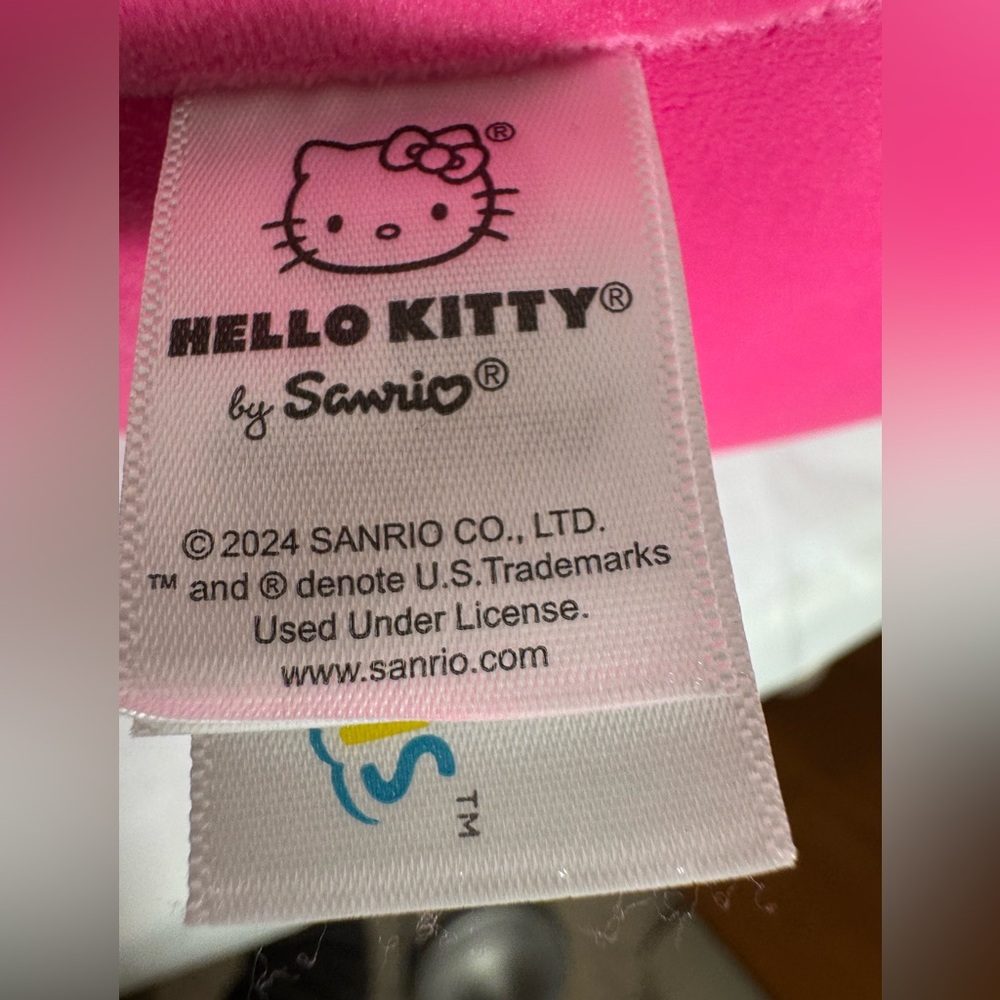 NWOT 14” Squishmallows Hello Kitty Pink Bow & Shorts Sanrio Ultrasoft Stuffed - Picture 9 of 12